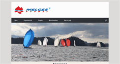 Desktop Screenshot of melges.no